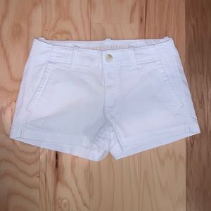 American Eagle White Shorts